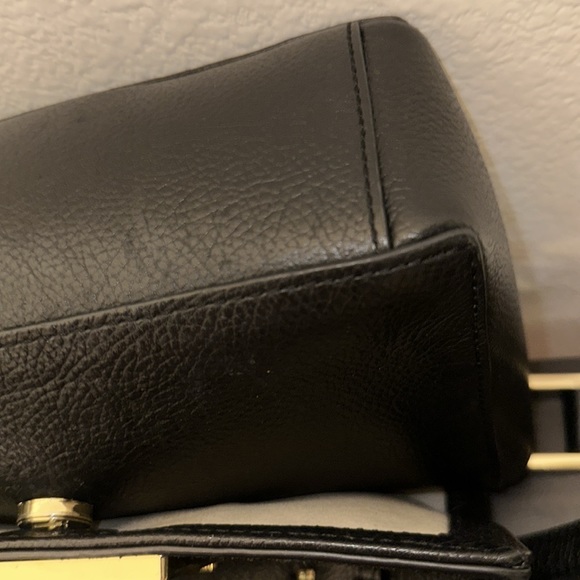 India Hicks The Lady P Bag Crossbody Purse Black Leather Bag Designer - Picture 7 of 15